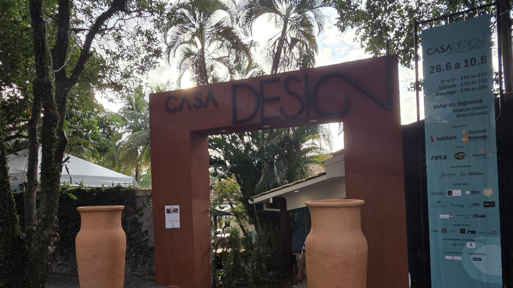 Entrada da Casa Design Niteroi 2025