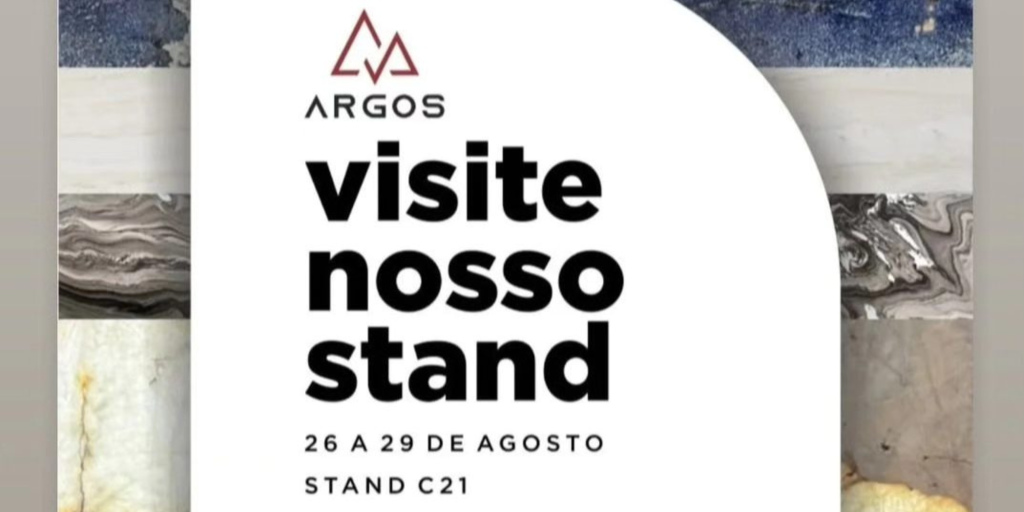 Cachoeiro Stone Fair 2025 - convite da Argos Stones